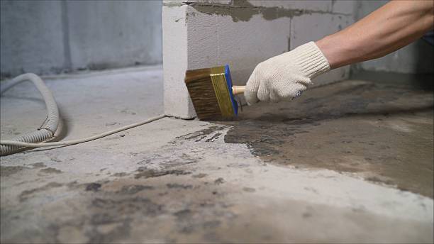 Crawl space vapor barrier installation in Fond du Lac, WI